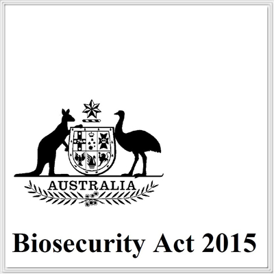 Biosecurity Act 2015