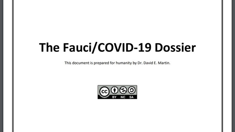 Fauci Covid-19 Dossier by Dr David Martin